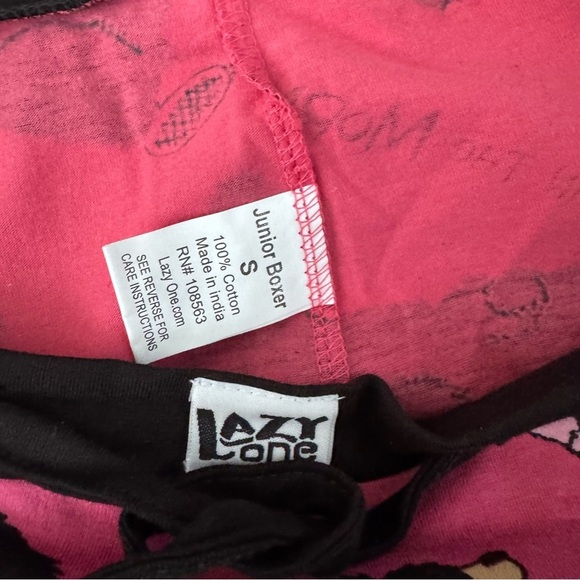 Lot of 3 NWT Lazy One Im a bear in the Morning print Juniors Boxers Size Small - Picture 4 of 4